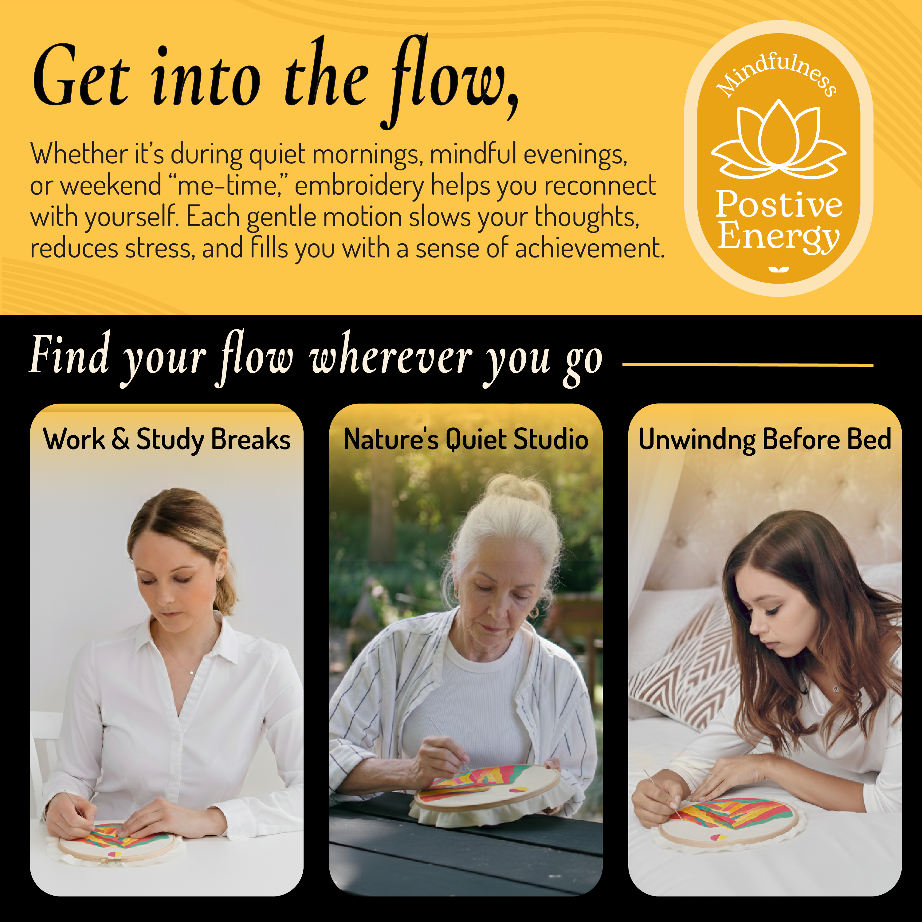 Embroidery Kit Landscape