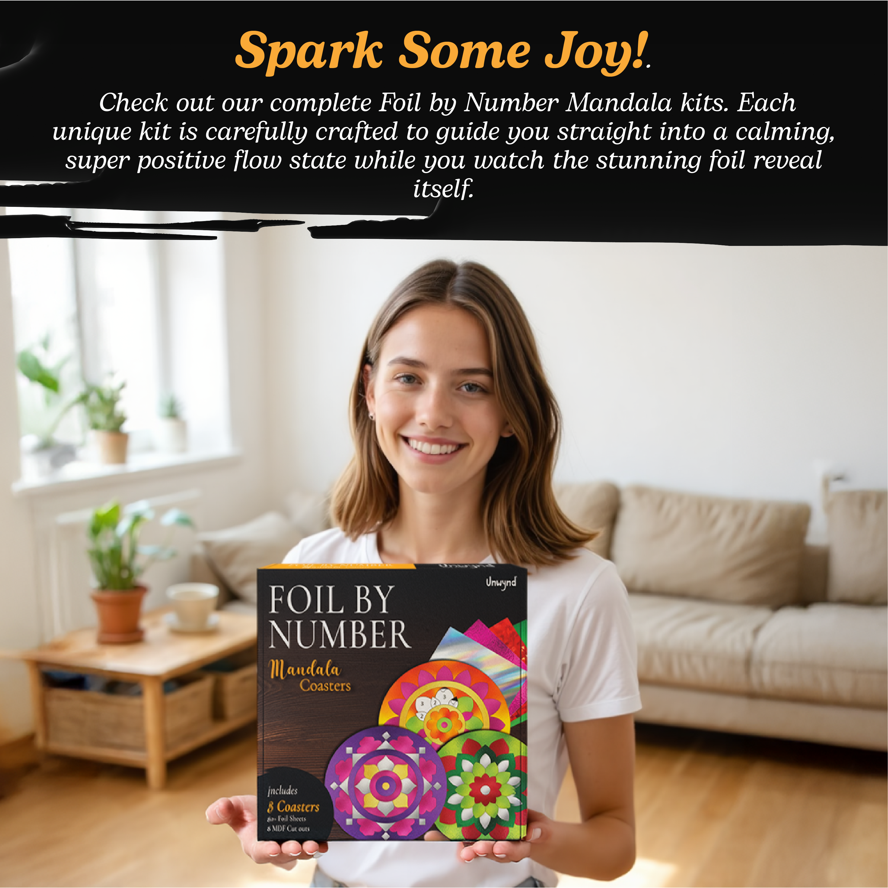 Foil By Number - Mandala