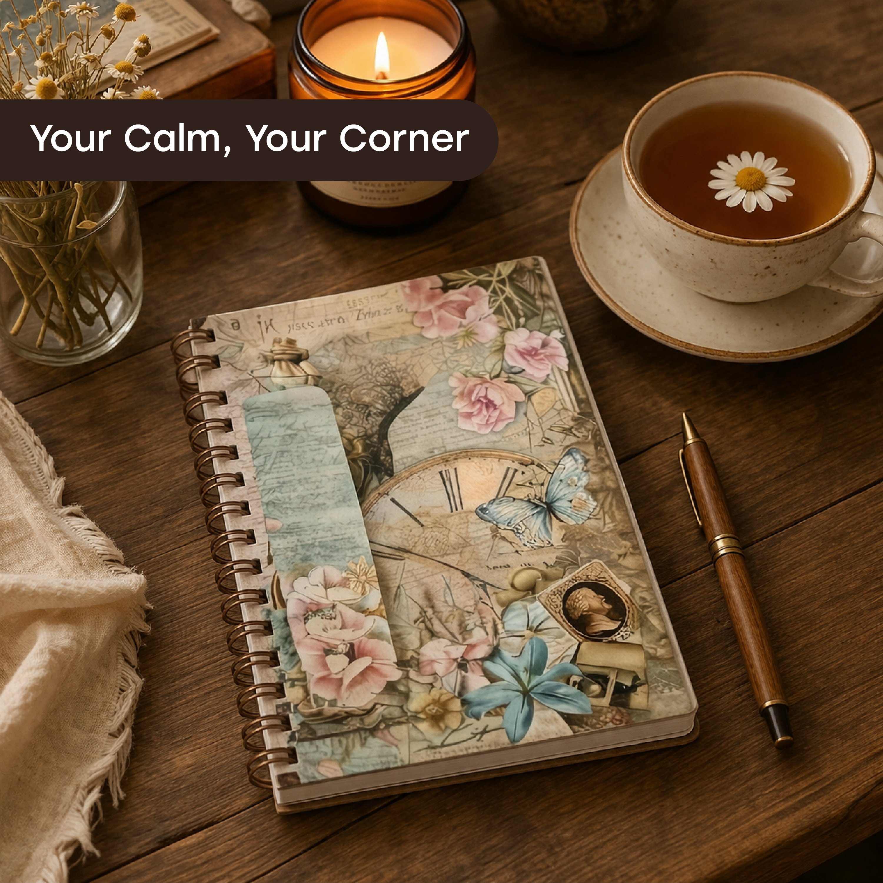 Unwynd Journal Kit – The Vintage Chapter