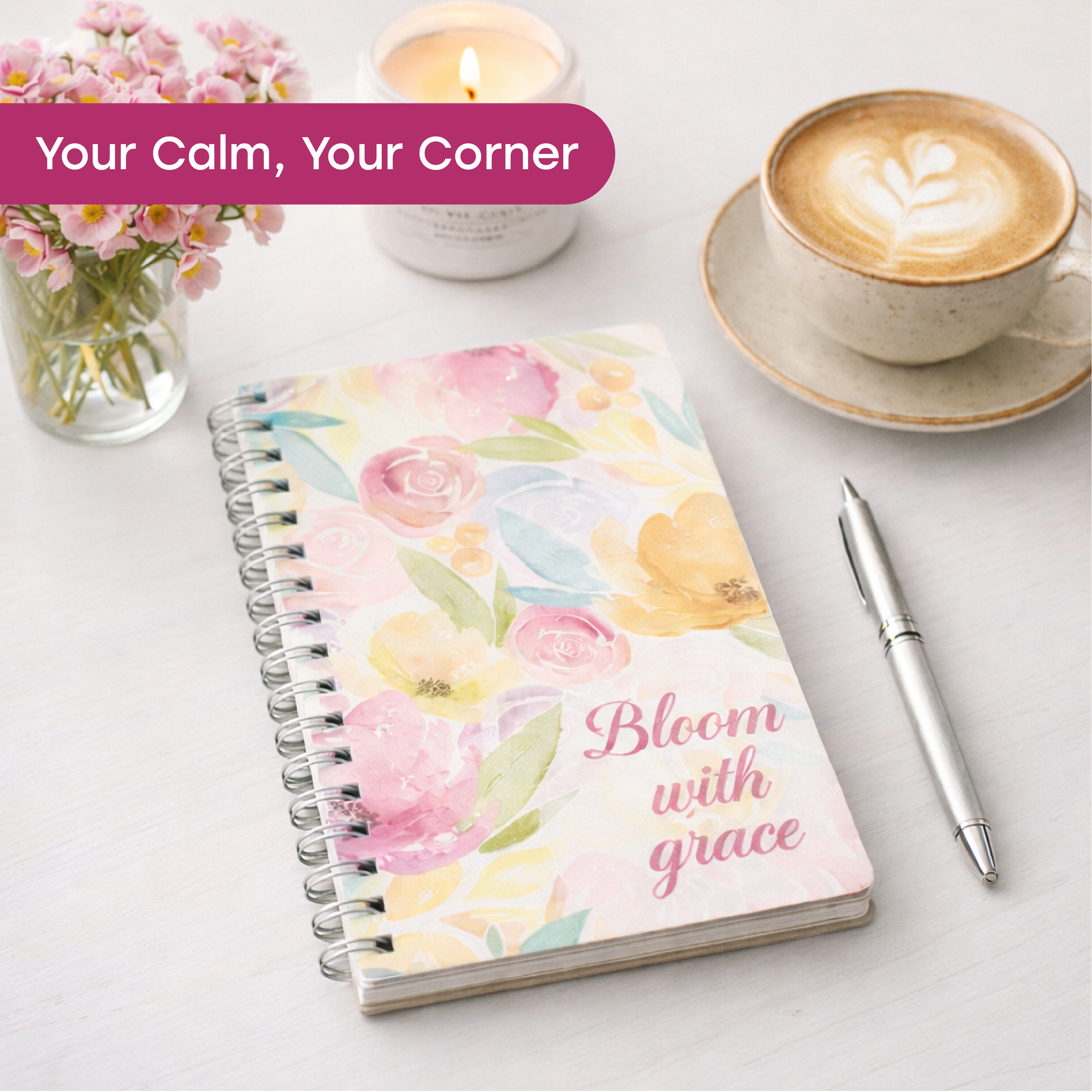 Unwynd Journal Kit – The Floral Chapter