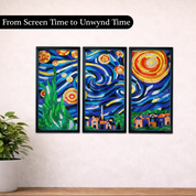 Unwynd Foil By Number - The Starry Night