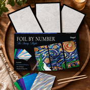 Unwynd Foil By Number - The Starry Night
