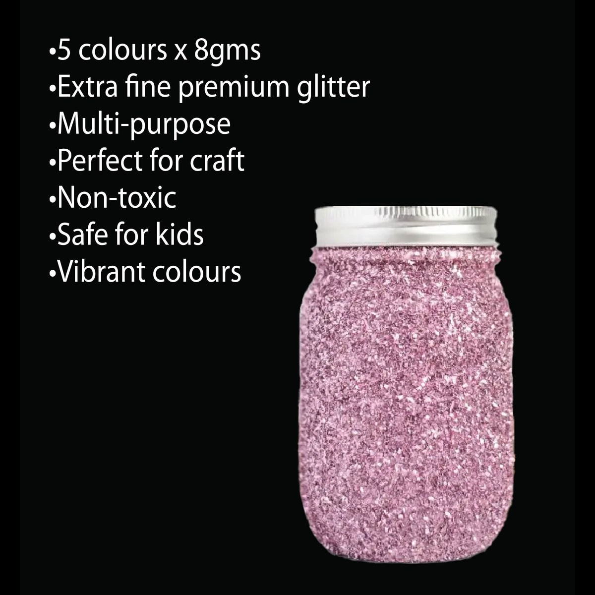 Unwynd Chunky Glitter - Pack of 5