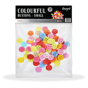 Unwynd Colourful Buttons Small - Pack of 50