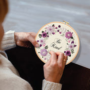 Unwynd - Embroidery Kit Floral