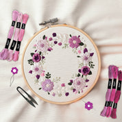 Unwynd - Embroidery Kit Floral