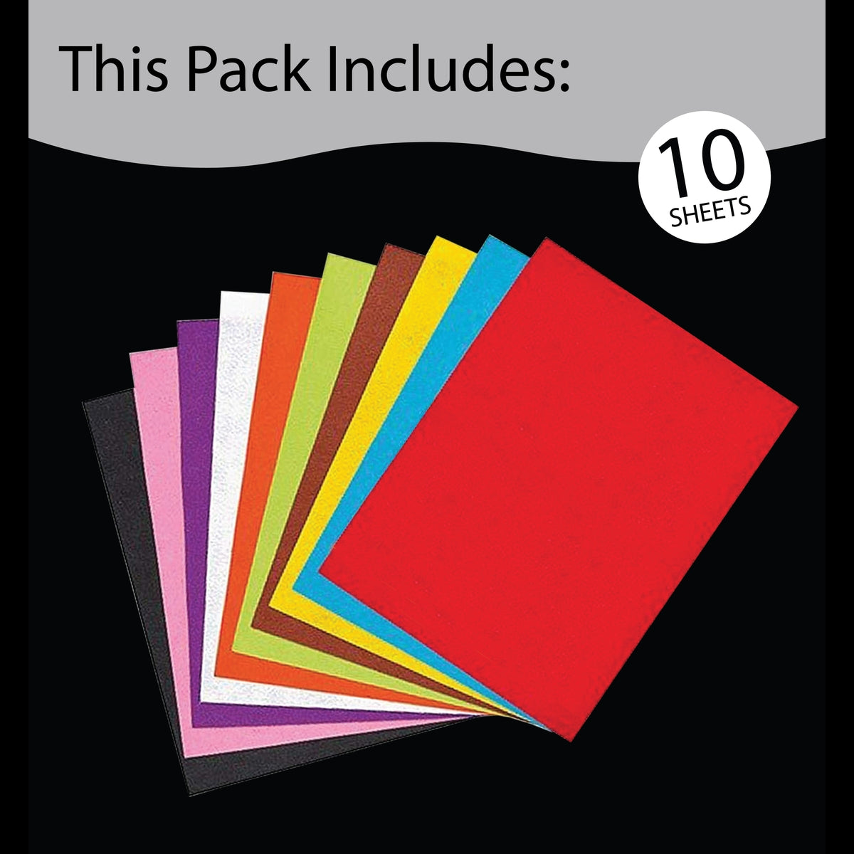 Unwynd Craft Felt Sheets - Pack of 10