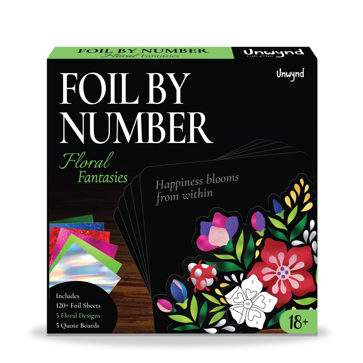 Unwynd - Foil By Number - Floral