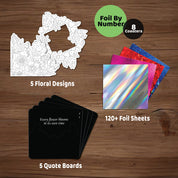 Unwynd - Foil By Number - Floral