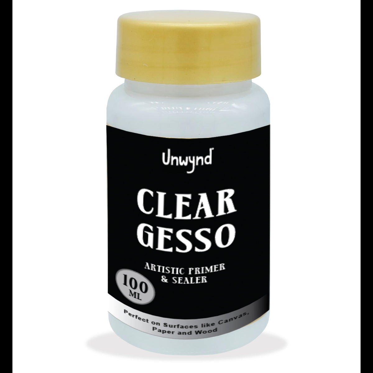 Unwynd Artist Gesso 100ml Clear