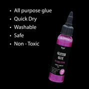 Unwynd Glitter Glue Fuschia Pink - 50gms