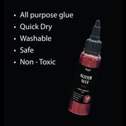 Unwynd Glitter Glue Wine - 50gms