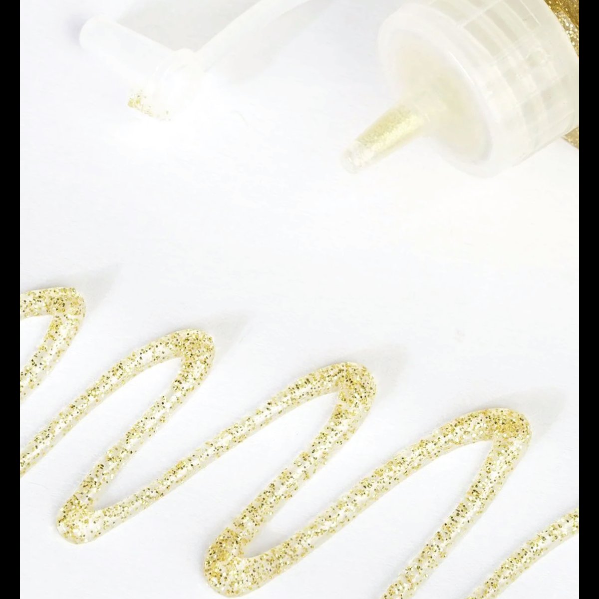 Unwynd Glitter Glue - Extra Sparkle- Clear Silver - 50gms