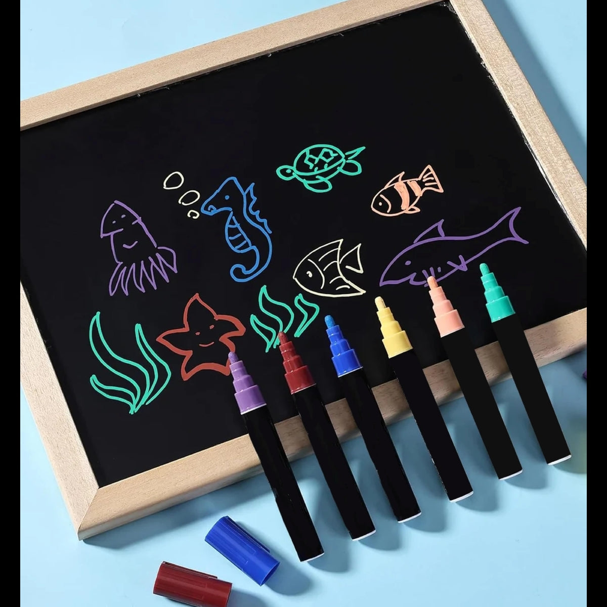 Unwynd Liquid Chalk Markers - Set of 8