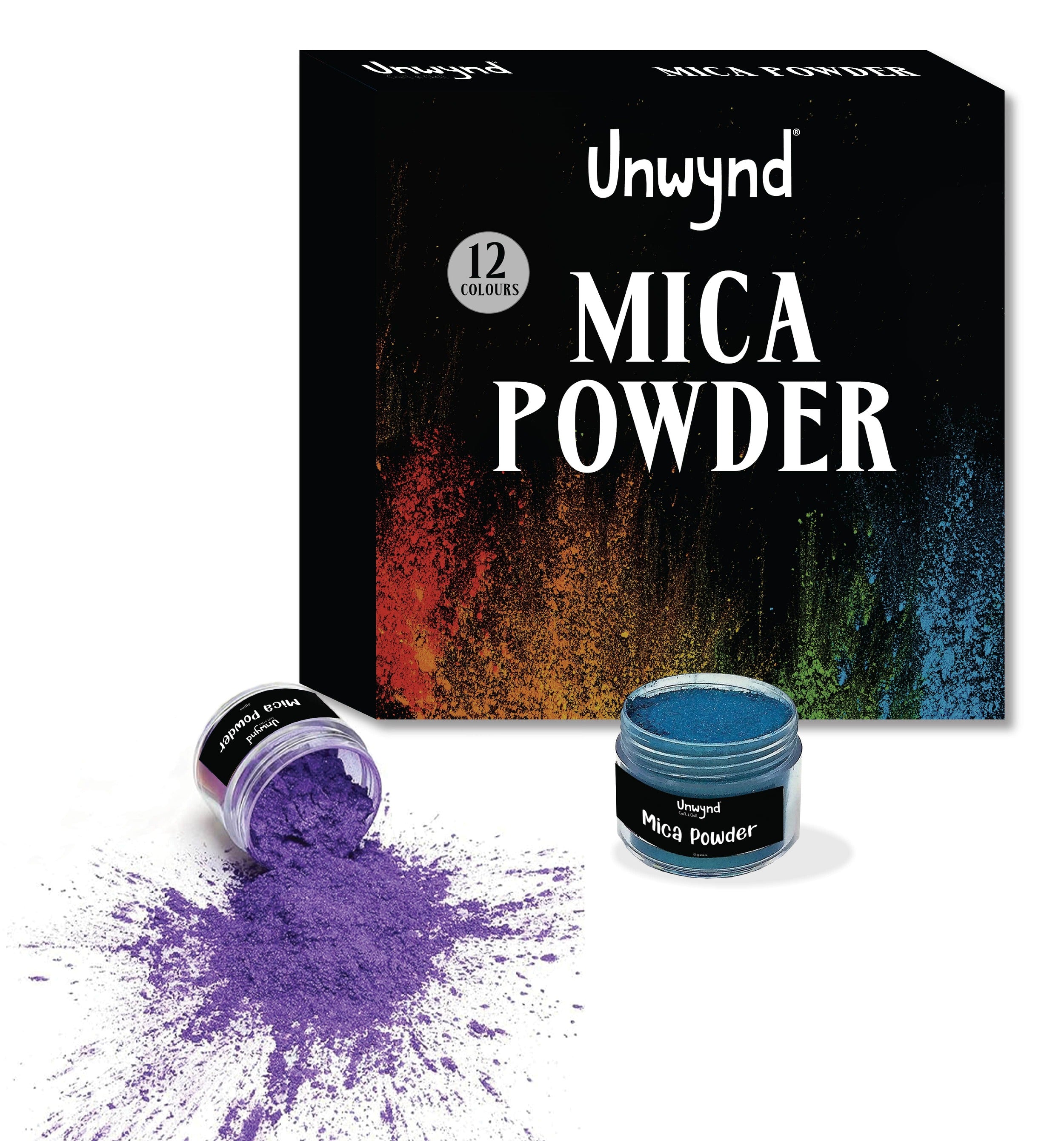 Unwynd Mica Powder - Set of 12