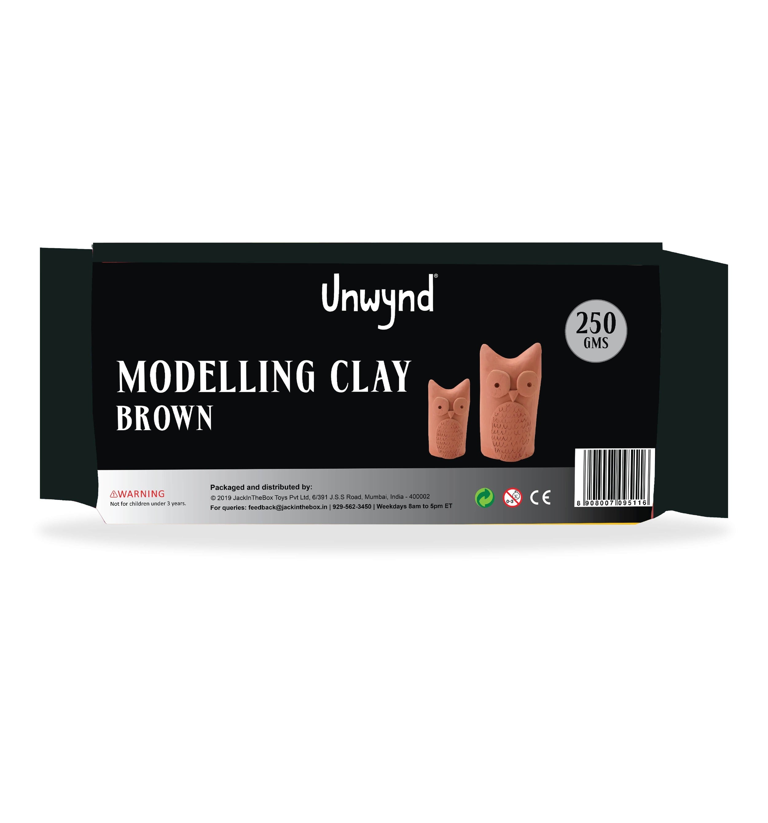 Unwynd Modelling Clay Brown - 250gms