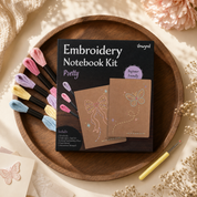 Unwynd Embroidery Notebook Kit – Pretty