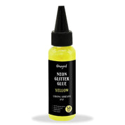 Unwynd Neon Glitter Glue - Yellow - 70ml