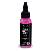 Unwynd Neon Glitter Glue- Pink - 70ml