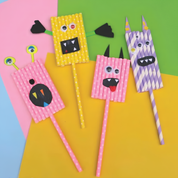 Unwynd Colourful Paper Straws - Pack of 50