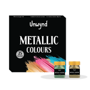 Unwynd Premium solid Metallic Acrylic paint