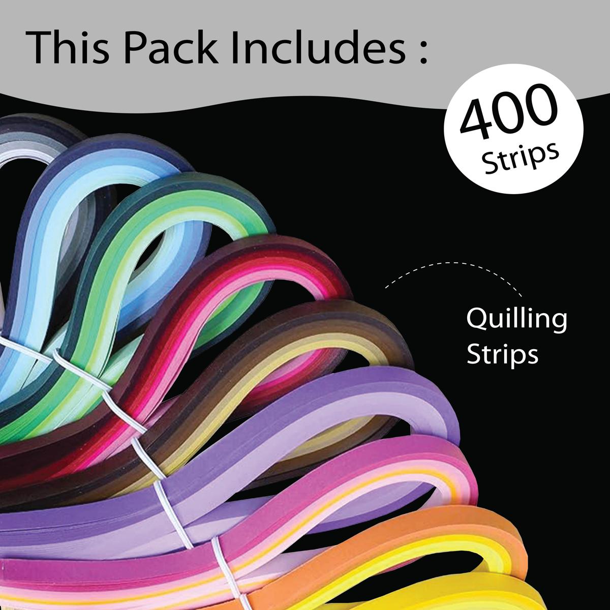 Quilling Paper - Pack of 400