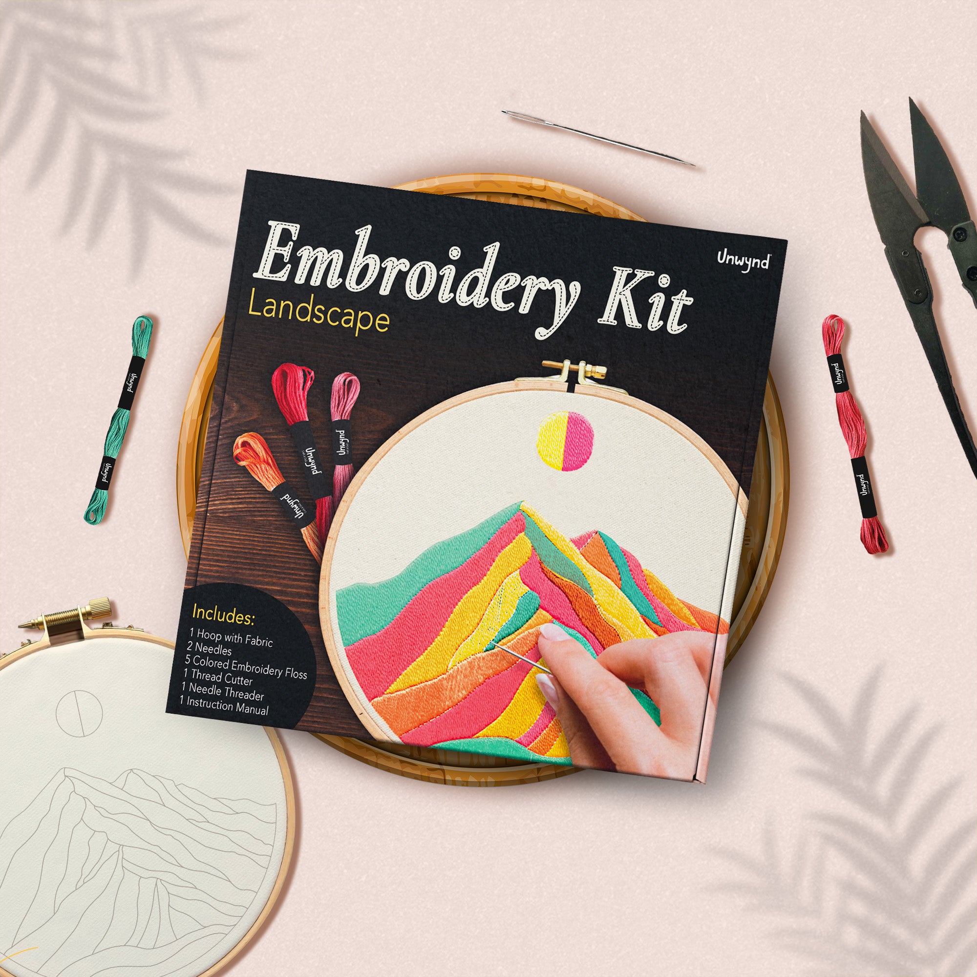 Embroidery Kit Landscape – JACKINTHEBOX TOYS PRIVATE LIMITED
