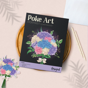Poke Art Hydrangea Flower Bouquet