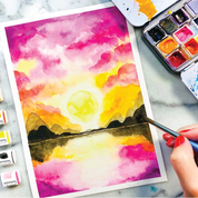 Unwynd Watercolorsheet-25% Cotton Pack Of 10 Sheet 300gsm - A4