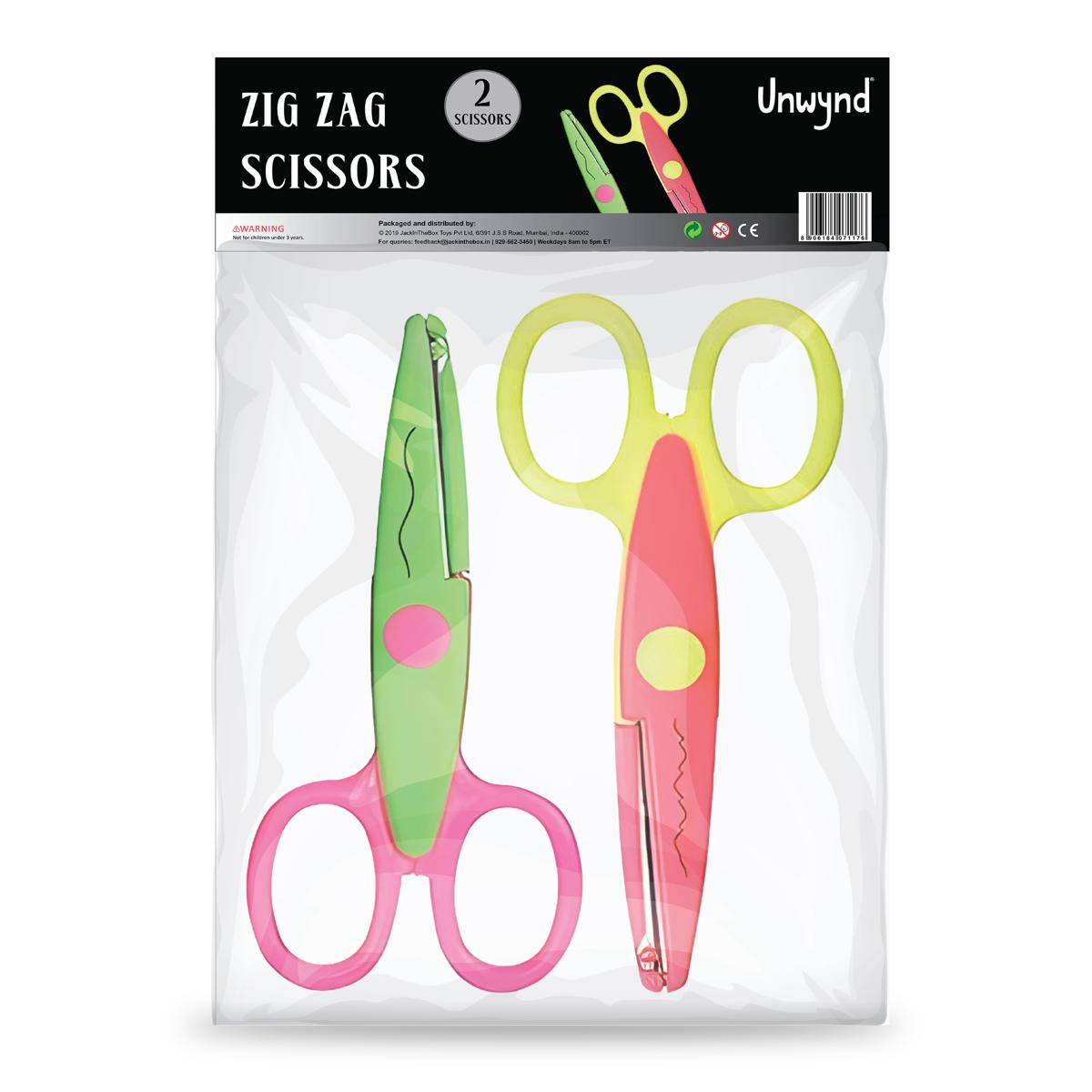 Unwynd Zig Zag Scissors 1606-2