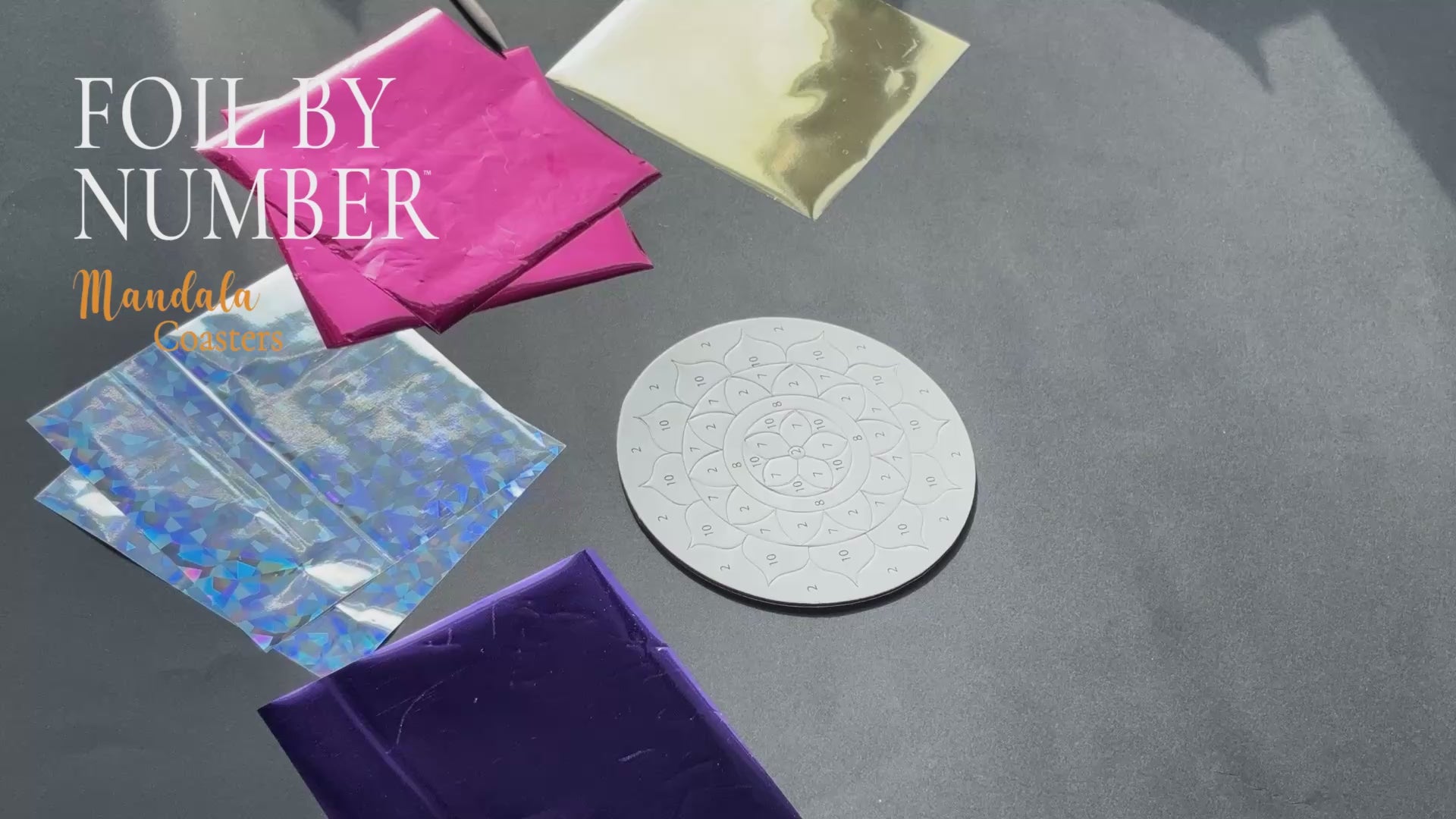 Unwynd - Foil By Number - Mandala