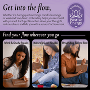 Unwynd Pretty Embroidery Notebook Kit – beginner embroidery kit for adults used during work breaks, outdoors and before bed as a mindful craft hobby
